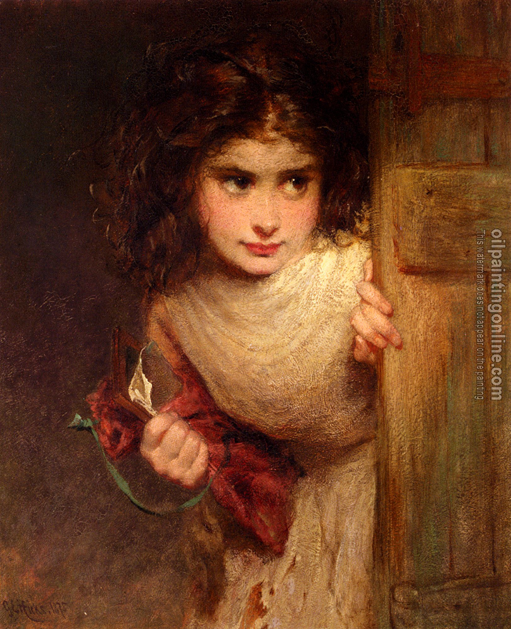 George Elgar Hicks - Home From School